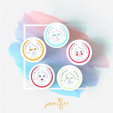 Golden peach SET - inklusive 3 EYESHADOWS